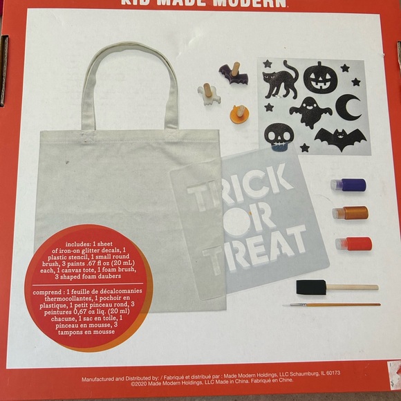 Kid Made Modern Trick-Or-Treat Tote - Picture 4 of 5